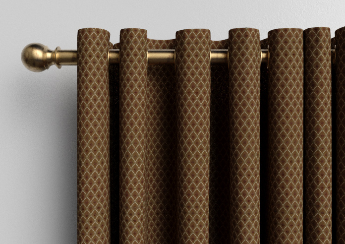 Sicily, Chocolate - Made to Measure Curtains - Image 12